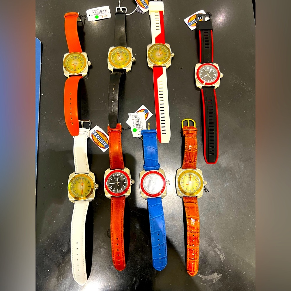 Fossil watch lot 8